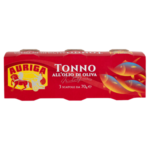 Auriga Tonno all'Olio di Oliva 3 x 70 g