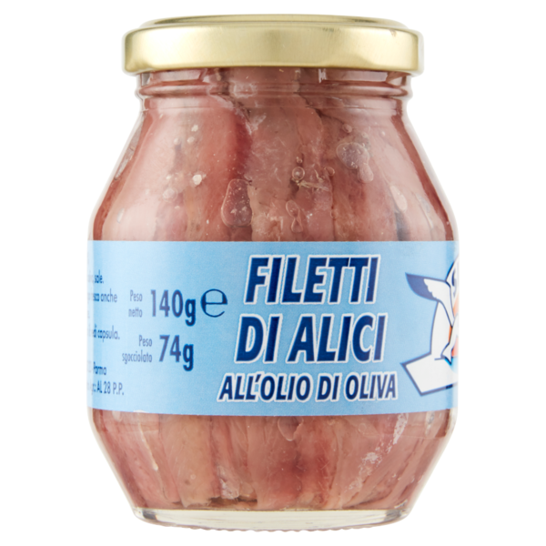 Sipa Filetti di Alici all'Olio di Oliva 140 g