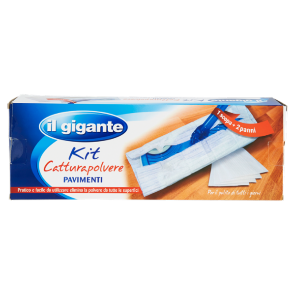 IL GIGANTE Kit Catturapolvere Pavimenti