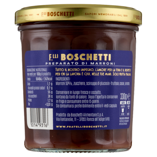 F.lli Boschetti la Marronata 330 g