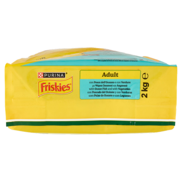 PURINA FRISKIES Adult Pesce dell'Oceano e con Verdure 2kg