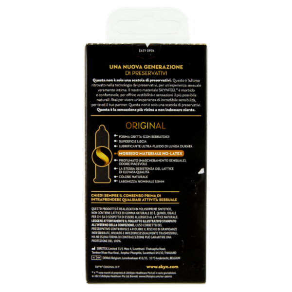 Skyn Original Preservativi Senza Lattice 8 pz