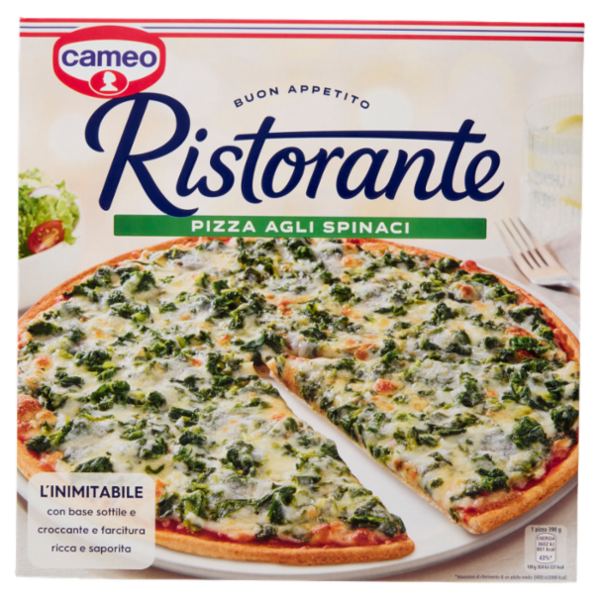 cameo Ristorante Pizza agli Spinaci 390 g