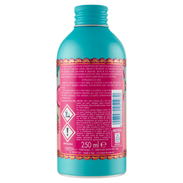 Tesori d'Oriente Ayurveda Profumo Aromatico per Biancheria Amla e Patchouli 250 ml