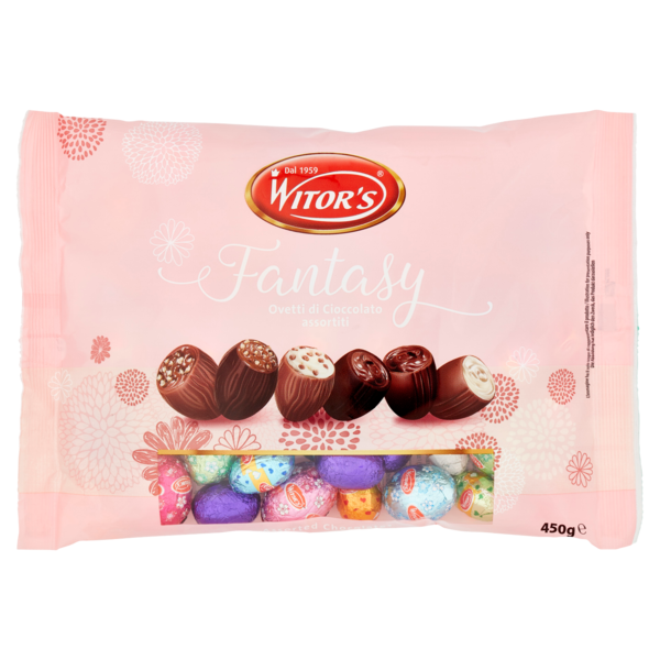 Witor's Fantasy Ovetti di Cioccolato assortiti 450 g