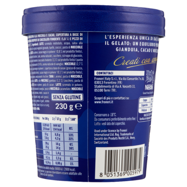 BACI PERUGINA Gelato Classico 230g