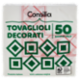 Consilia Tovaglioli 2 Veli 33X33 cm Decorati 50 pezzi