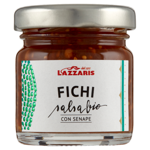 Lazzaris Fichi salsa bio con Senape 40 g