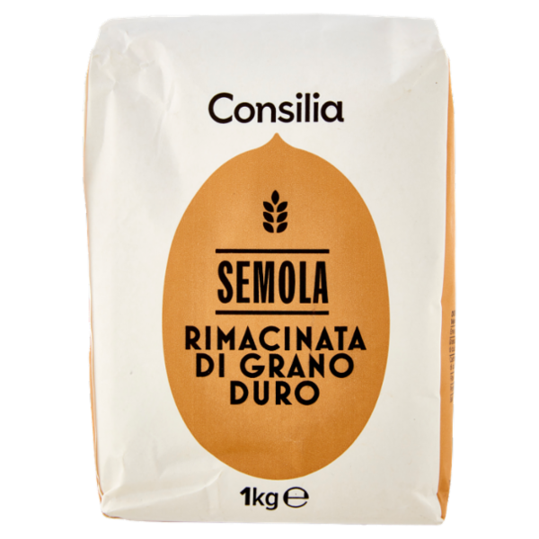 Consilia Semola Rimacinata di Grano Duro 1 kg