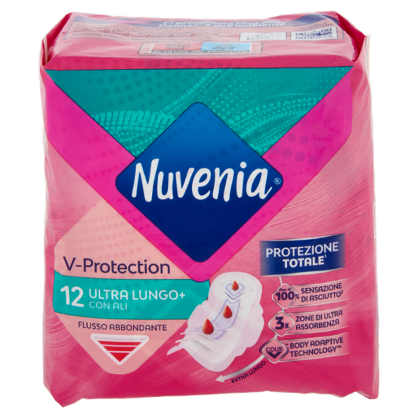 Nuvenia V-Protection Ultra Lungo+ con Ali 12 pz
