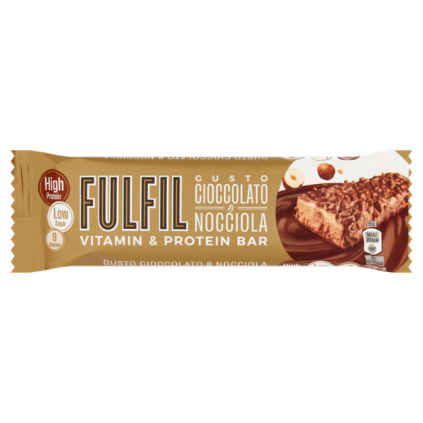 Fulfil Vitamin & Protein Bar Gusto Cioccolato e Nocciola 55 g