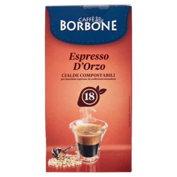 Caffè Borbone Espresso d'Orzo Cialde Compostabili 18 x 6 g