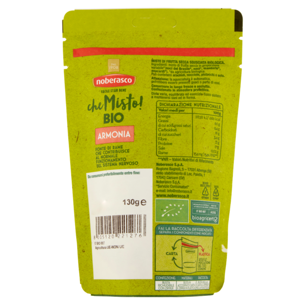 noberasco che Misto! Bio Armonia 130 g