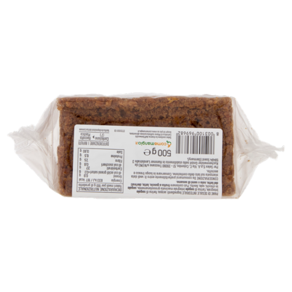 Selex Pane di Segale Integrale a Fette 500 g