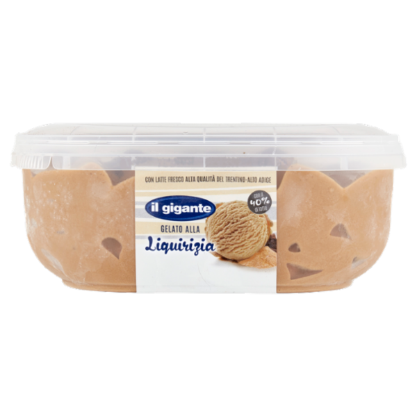 IL GIGANTE Gelato alla Liquirizia 250 g