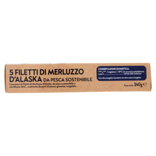 FRoSTA 5 Filetti di Merluzzo d'Alaska 340 g
