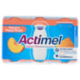 ACTIMEL, Yogurt da Bere con Vit B6 e D per il Sistema Immunitario, gusto Pesca e Pappa reale, 6X100G