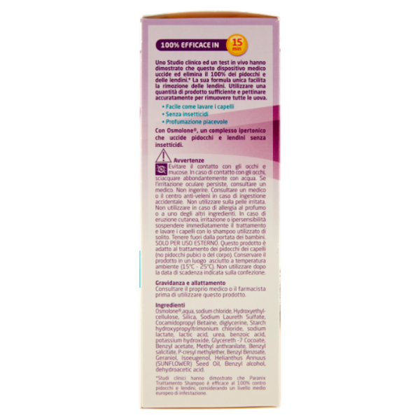 Paranix Trattamento Pidocchi e Lendini Shampoo + Pettine 200 ml