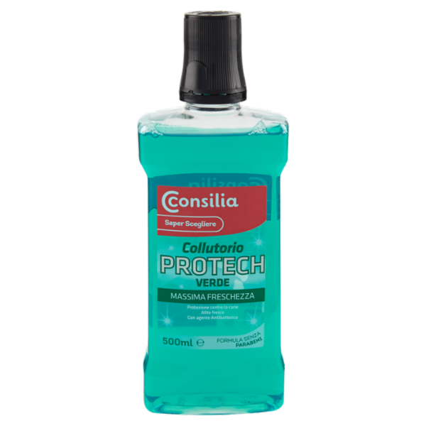 Consilia Saper Scegliere Collutorio Protech Verde 500 ml