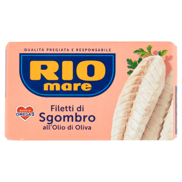 Rio Mare Filetti di Sgombro all'Olio di Oliva 125 g