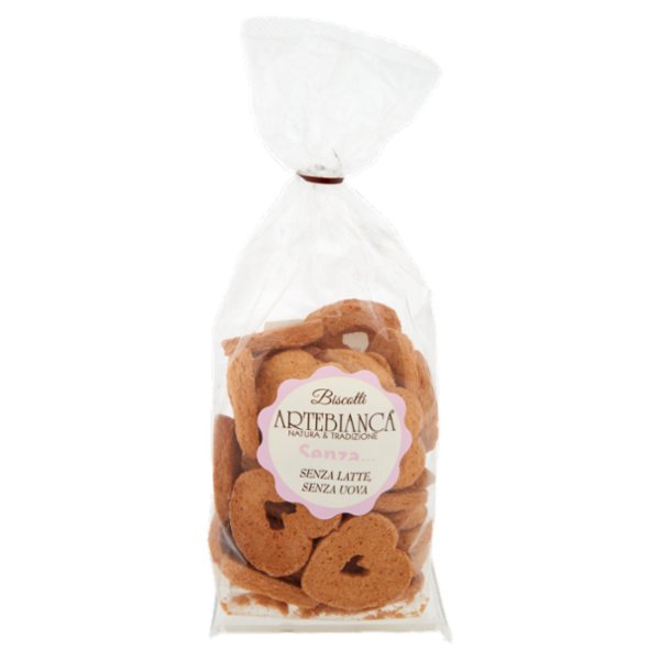 Artebianca Senza... Biscotti Senza Latte, Senza Uova 400 g