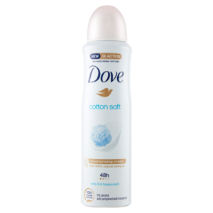 Dove Cotton Soft White Lili & Freesia Scent Anti-perspirant 150 Ml