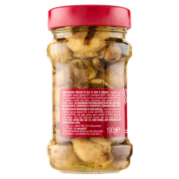 Polli Funghetti Grigliati Sottolio 190g