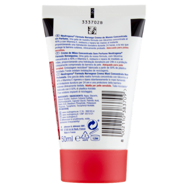 Neutrogena Hand Cream Non Profumata 50 ml