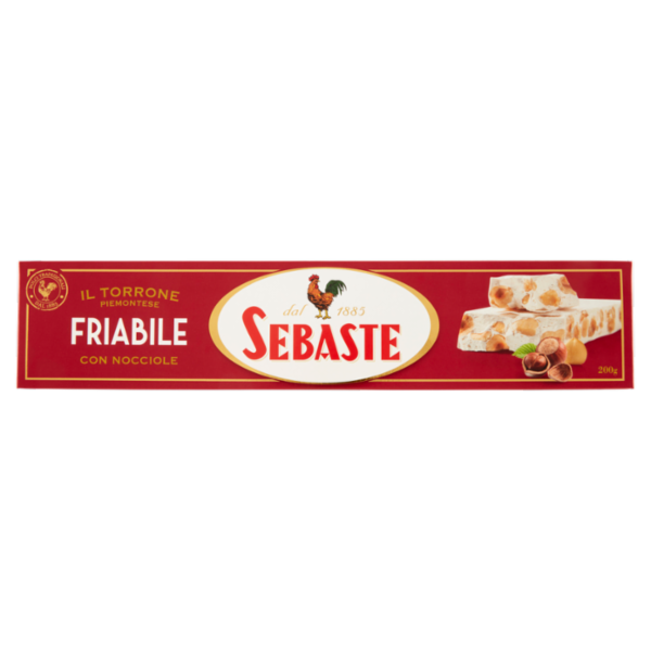 Sebaste Torrone Friabile con Nocciole 200 g