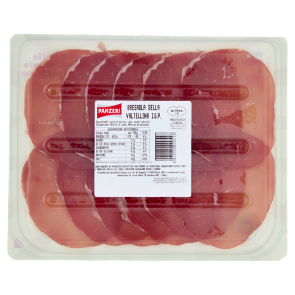 Panzeri Bresaola della Valtellina I.G.P. 0,090 kg