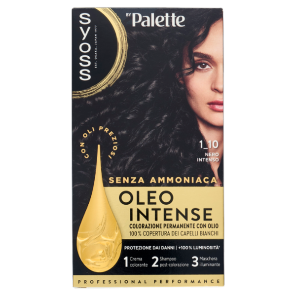Syoss By Palette Oleo Intense 1-10 Nero Intenso
