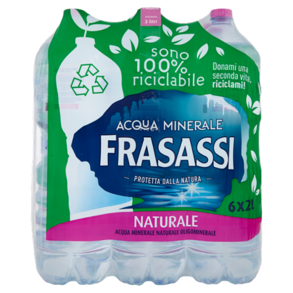 Frasassi Acqua Minerale Naturale 6 x 2 L