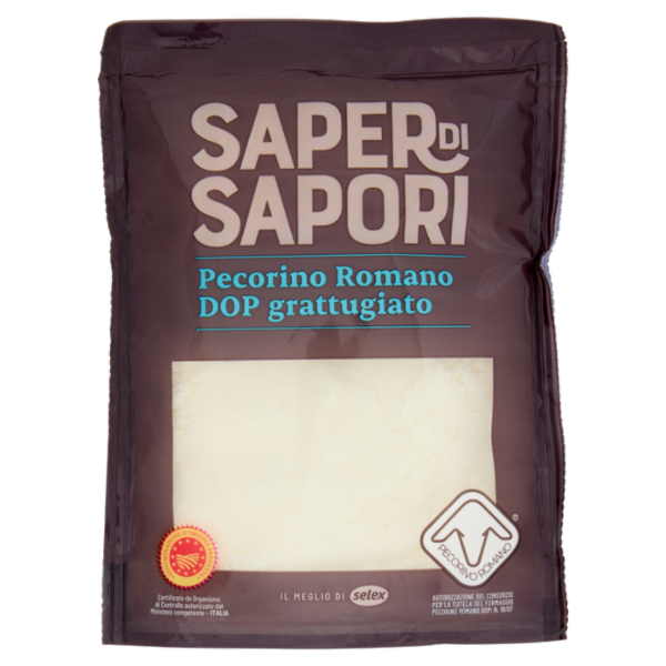 Selex Saper di Sapori Pecorino Romano D.O.P. Grattugiato 80 g