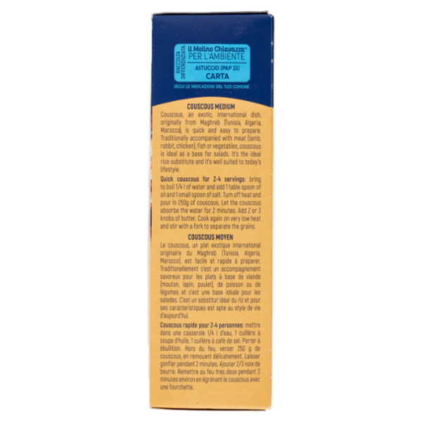 il Molino Chiavazza Couscous Grana Media 500 g
