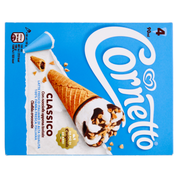 Cornetto Classico 4 x 60 g