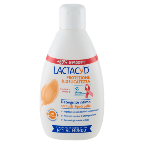 Lactacyd Protezione & Delicatezza Detergente intimo per tutti i tipi di pelle 300 ml