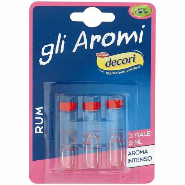 Lo Conte Fialette Aroma di Rhum 3 Pezzi