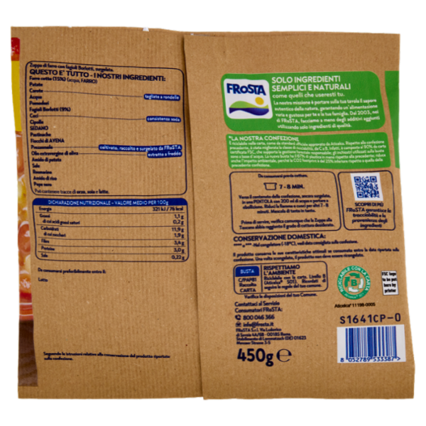 FRoSTA Zuppa alla Toscana 450 g