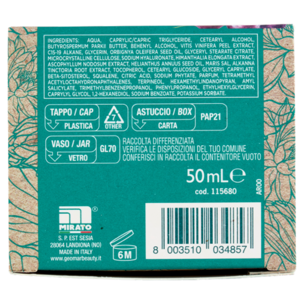 Geomar Crema Viso Antirughe Rassodante 50 mL