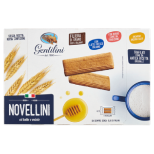 Gentilini Novellini Al Latte e Miele 4 x 60 g
