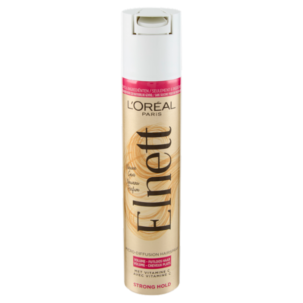 L'Oréal Paris Elnett Micro-Diffusion Hairspray Volume Strong Hold, 200 ml
