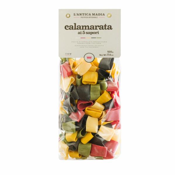 PASTA L'ANTICA MADIA CALAMARATA 5 SAPORI GR.500