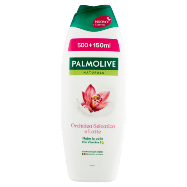 Palmolive bagnoschiuma Naturals Orchidea Selvatica con idratante 650 ml