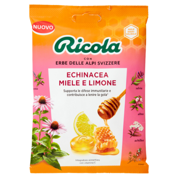 Ricola Echinacea Miele e Limone 68 g