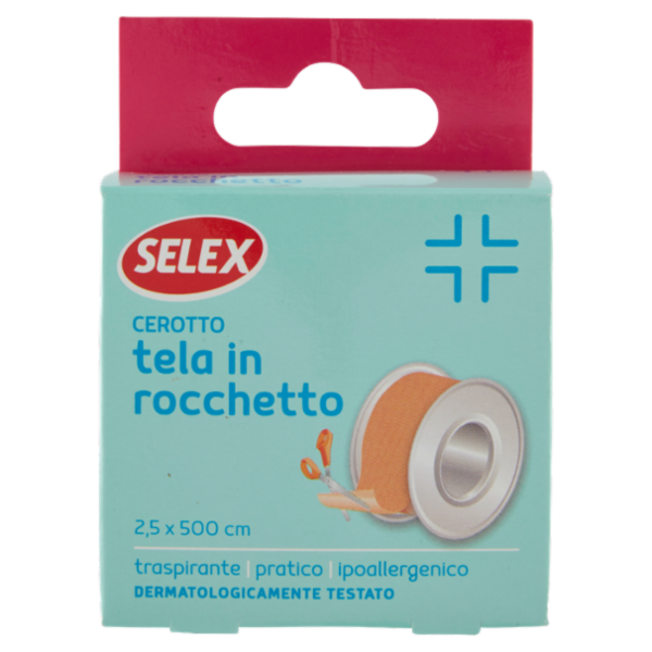 Selex Cerotto in Tela in Rocchetto Cm 2.5X500