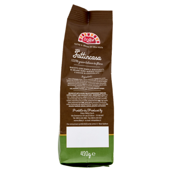 Di Leo come Fattincasa con gocce di cioccolato 430 g