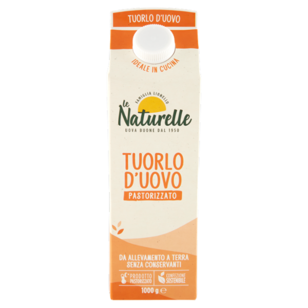 le Naturelle Tuorlo d'Uovo Pastorizzato 1000 g