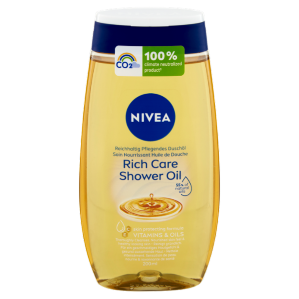 Nivea Rich Care Shower Oil 200 ml