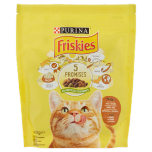 PURINA FRISKIES Gatto Adult Con Un Gustoso Mix Di Pollo e Tacchino e Con Verdure 400 g