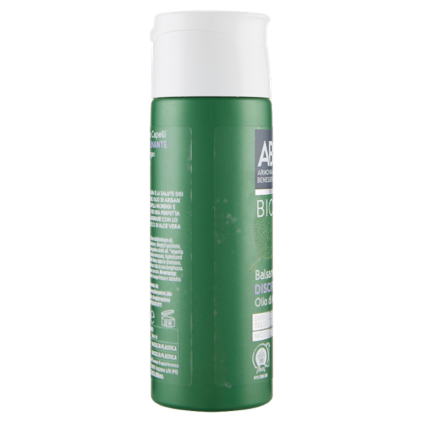 Armonia & Benessere Balsamo per Capelli Disciplinante Bio con Olio di Argan ed Inulina 200 ml